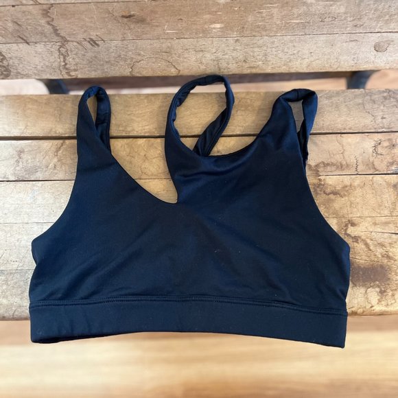 Alo Yago Woman's Black Peak Sports Bra xs - Picture 4 of 7